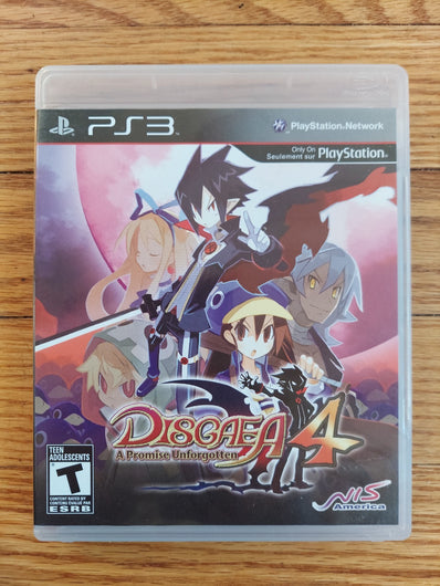 Disgaea 4 (CIB) - PS3 Game Role Playing Tactical Strategy, Works, Fast Shipping!