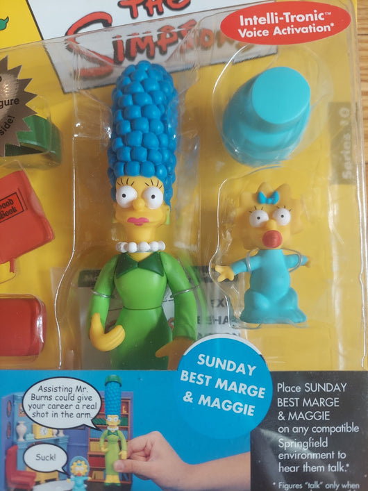 Playmates: The Simpsons Intelli-Tronic Voice Activation (Series 10) - Sunday...