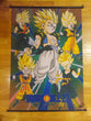 2001 FUNimation Dragon Ball Z - Gotenks Cloth Banner, Fast Shipping!