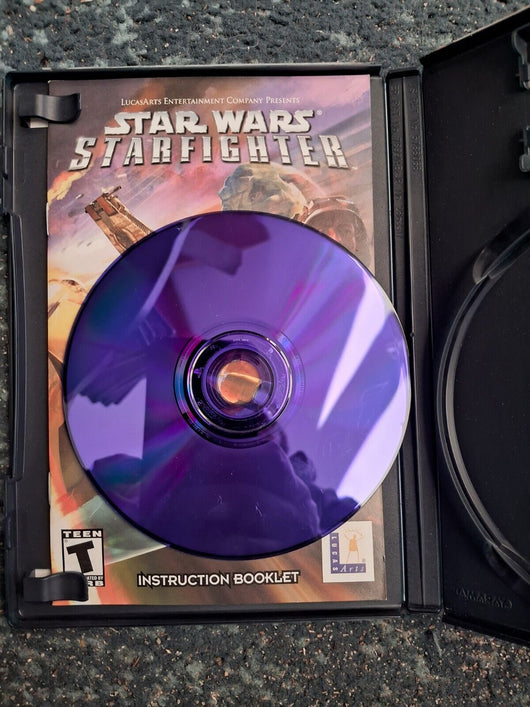 Star Wars: Starfighter (PlayStation 2, 2002) Complete w/ Manual - Fast  Shipping