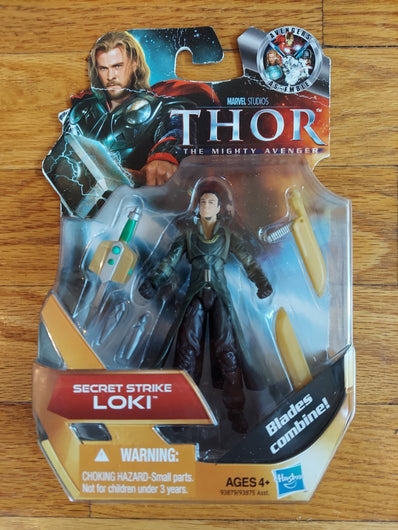 Thor: The Mighty Avenger - Secret Strike Loki Action Figure NEW Fast Shipping!
