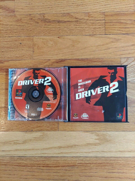 Driver 2 PS1 PlayStation 1- Complete CIB, Works, Fast Shipping, Great Game