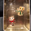 TWISTED WHISKERS 2 CAT CHRISTMAS ORNAMENTS CARLTON CARDS NEW IN COLLECTOR TIN