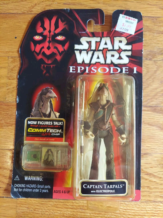 Star Wars Episode 1: 5 Figure Lot (Captain Tarpals, Anakin Skywalker (Naboo),...