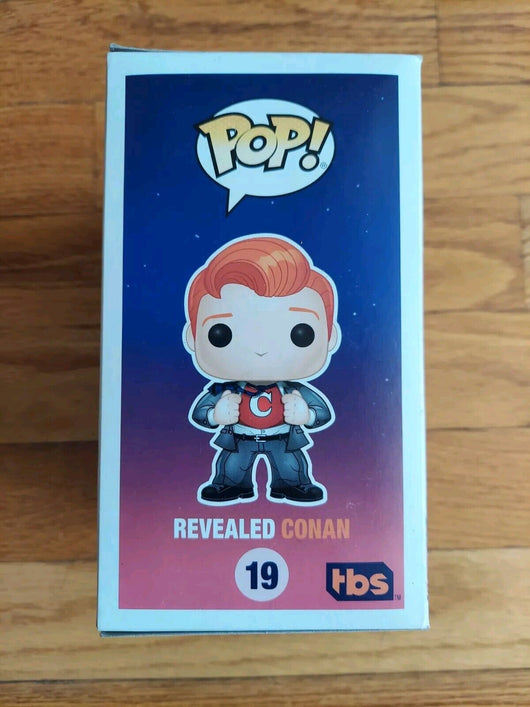 Funko Pop! Vinyl: Conan O'Brien (Superhero) - GameStop (Exclusive) #19,Fast Ship