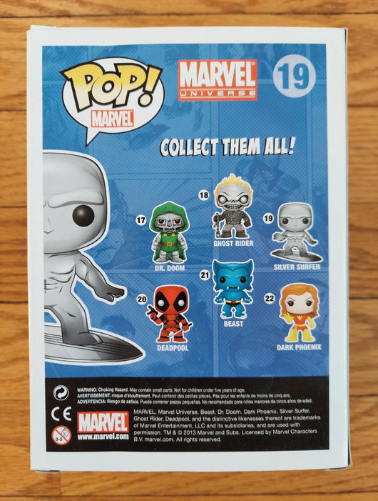 Funko Pop! Marvel - Silver Surfer #19 - Vinyl Bobble-Head Figure - NEW in Box