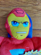 Marvel Super Hero Squad: Flying Iron Man Plush Toy W/ Lights & Sounds Fast Ship!