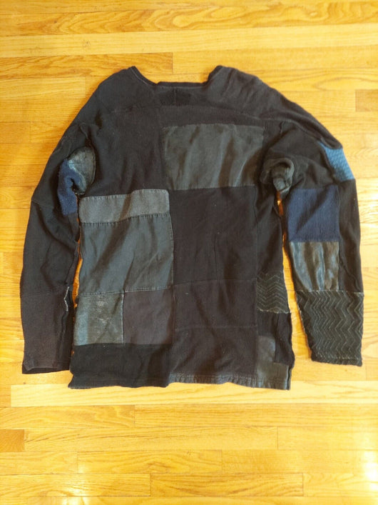 Long Journey: Long Sleeve Patches Design - Men's Super Medium,Fast SHIPPING 