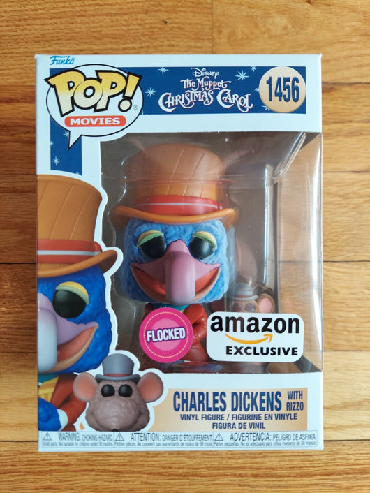 Funko Pop! Vinyl: The Muppets - Charles Dickens with Rizzo #1456