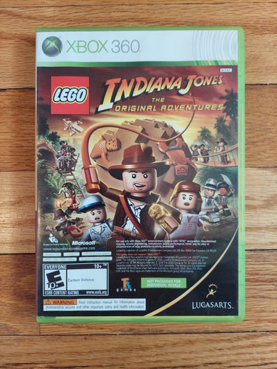 LEGO Indiana Jones: The Original Adventures & Kung Fu Panda - Xbox 360 (CIB)