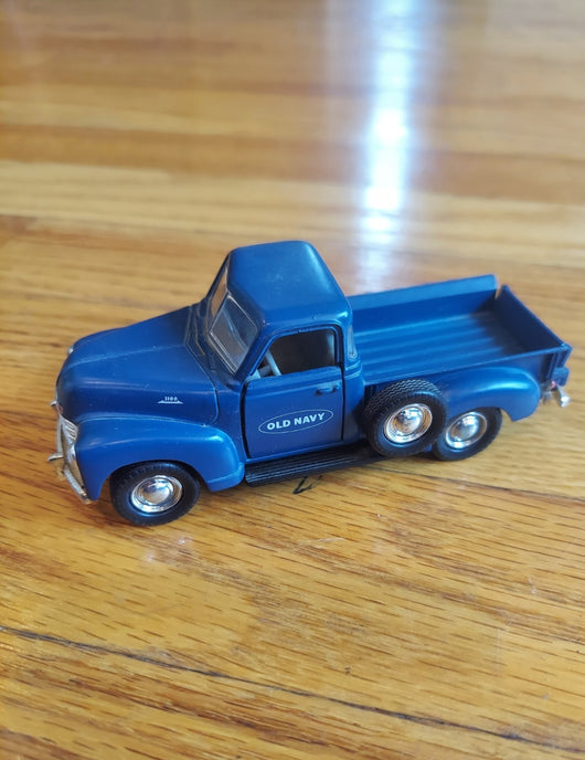 Road Champs - Old Navy Chevrolet C3100 Pick Up (Blue) - 1/43 Scale Fast Shipping