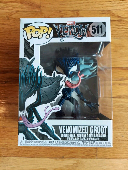 Funko Pop! Venomized Guardians Of The Galaxy Combo (Venomized Rocket #511 & #515