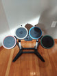 Wii Rockband Bundle W/Wireless Drumset, Kick Pedal, Drum Dongle, Drum Sticks