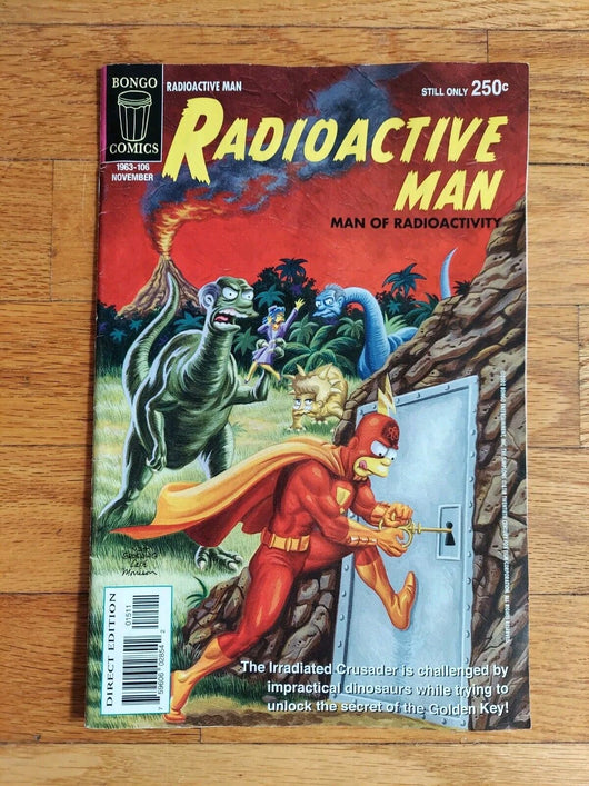 Bongo Comics: The Simpsons - Radioactive Man (Direct Edition), FAST SHIPPING