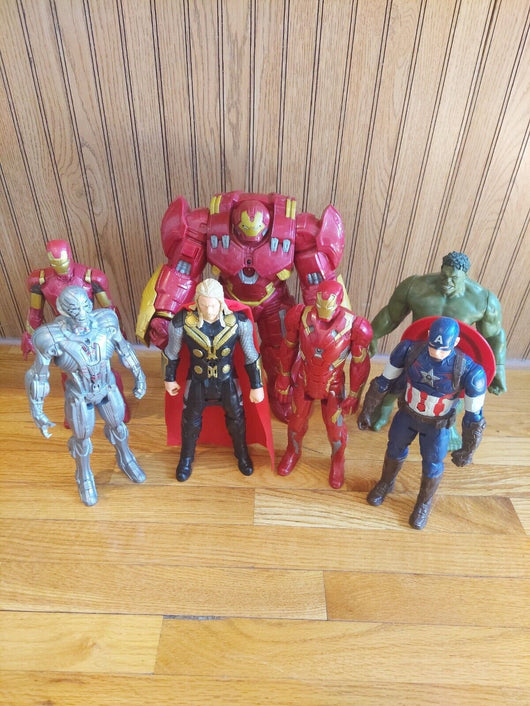 Hasbro 2015 Age Of Ultron Avengers: Talking Titan Hero Tech lot of 7