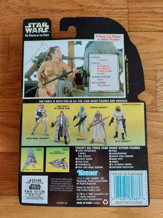 Star Wars: The Power Of The Force 10 Figure Lot (Princess Leia, Luke,Yoda,etc