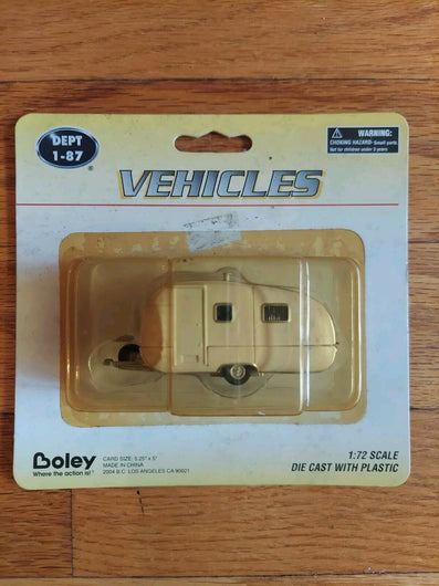 Boley (Dept 1 - 87): 1:72 Scale - White Trailer, New In Box, Fast Shipping