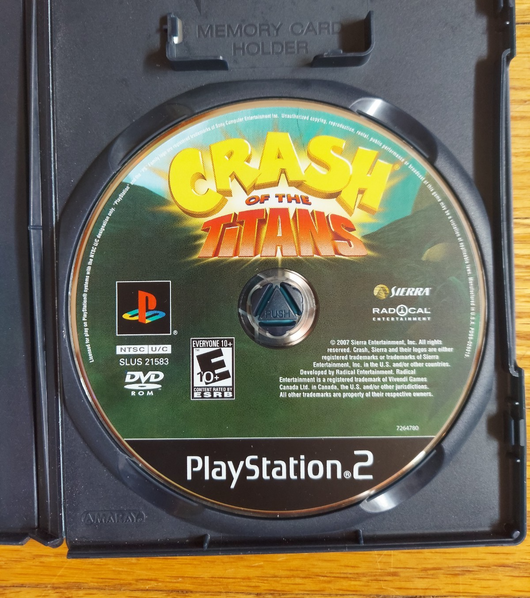 Crash Of The Titans (CIB) - PS2 Game Platformer Beat Em Up Works, Fast Shipping!