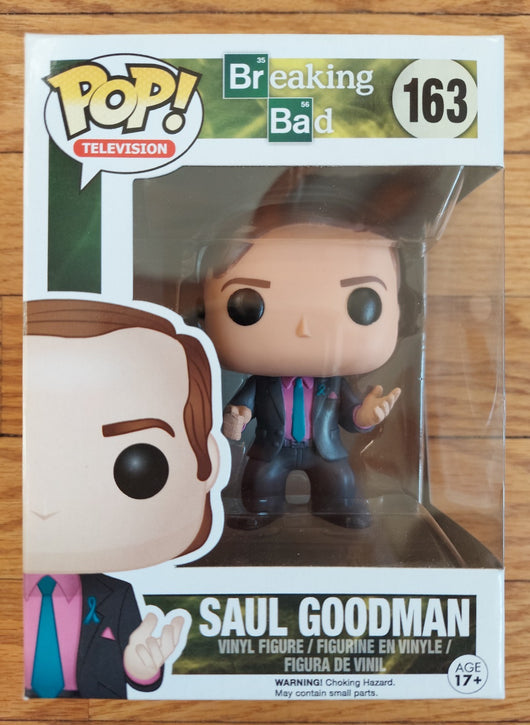 Funko Pop! Breaking Bad - Saul Goodman #163 - Vinyl Figure - NEW - Fast Shipping