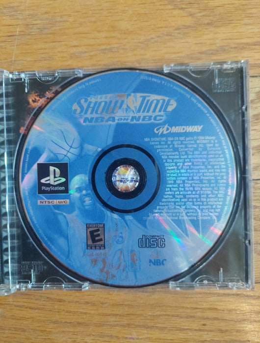NBA Showtime: NBA On NBC (CIB) - PS1 Game Sports Basketball -Works Fast Shipping