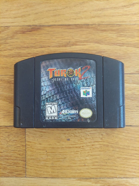 Turok 2: Seeds Of Evil - N64, Works, Fast Shipping!