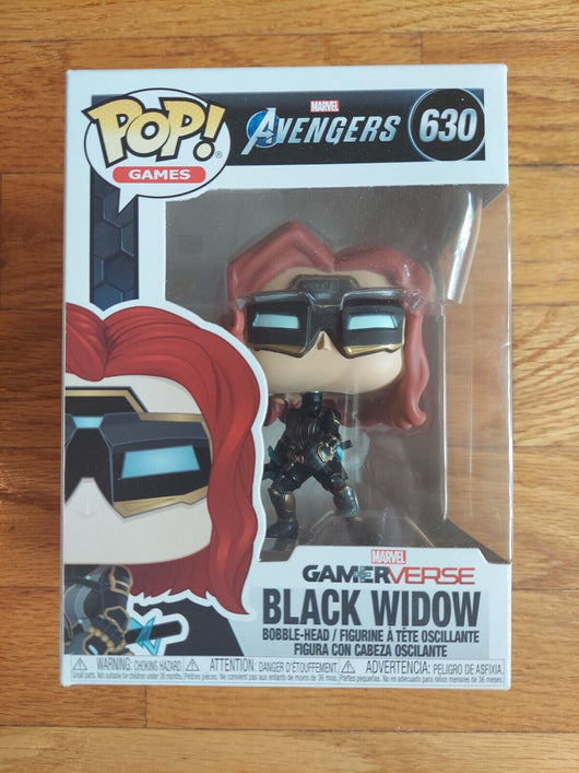 Funko Pop! Black Widow Combo (Black Widow #630 & Taskmaster #605),NIB,Fast Ship
