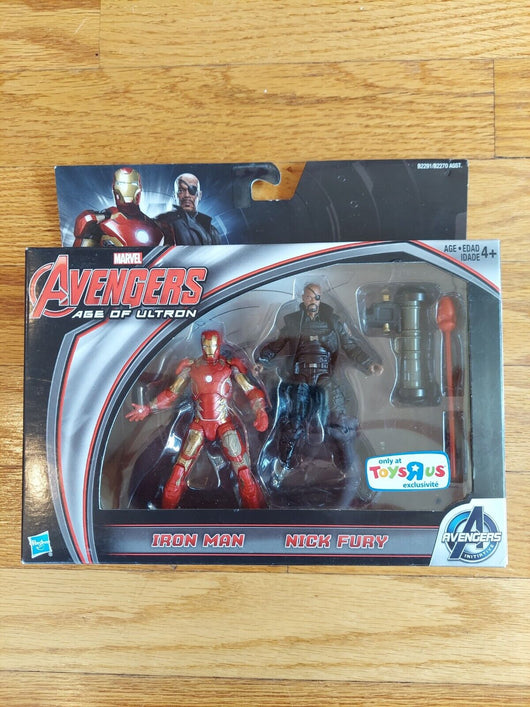 Marvel Avengers: Age Of Ultron (2015) - Iron Man & Nick Fury (Toys R Us...
