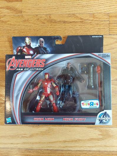 Marvel Avengers: Age Of Ultron (2015) - Iron Man & Nick Fury (Toys R Us...