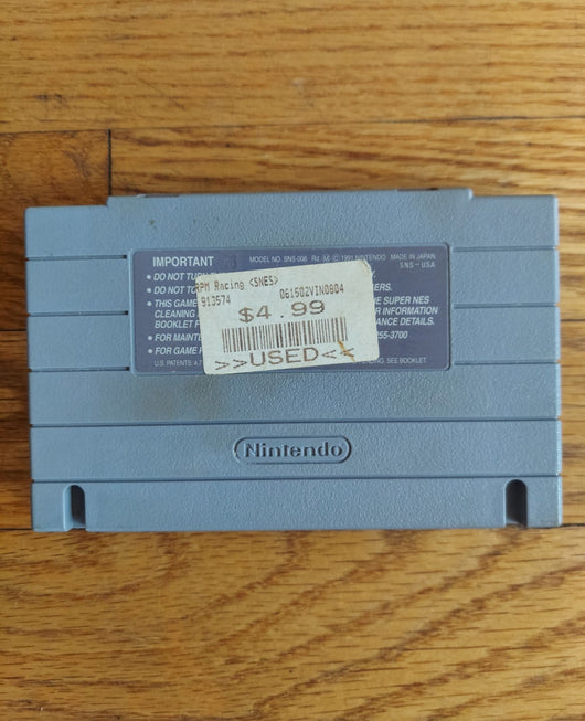 Radical Psycho Machine Racing - SNES Game Isometric Racer Combat Fast Shipping!