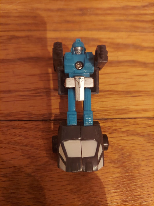 Vintage 1998 Tranformers G1 Stakeout Micromasters Patrol Police Cruiser Hasbro