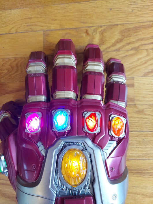 Marvel 2019 Legends Series: Iron Man Electronic Nano Gauntlet - Works, Fast Ship