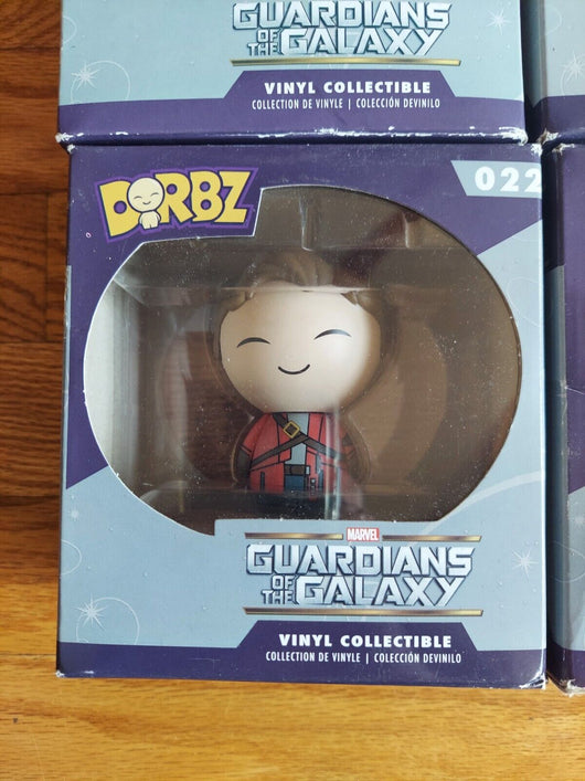Funko! Dorbz: Guardians Of The Galaxy Bundle (Starlord #013, Drax #017...,New