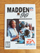 Madden 96 (CIB) - Sega Genesis Game NFL Football Sports, Works, Fast Shipping!