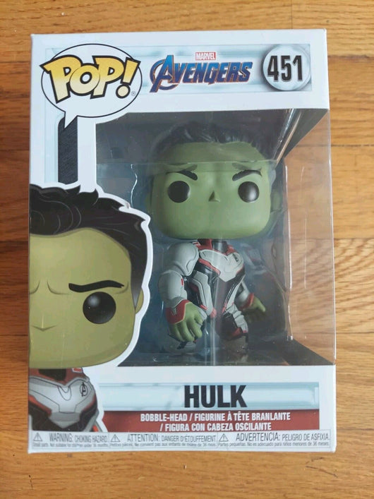 Funko Pop! Avengers Bundle (Captain America #450, Hulk #451, Thor #452, Hawkeye