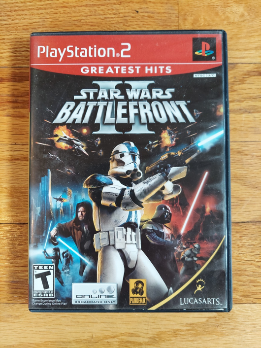 Star Wars Battlefront (Greatest Hits) (CIB) & Star Wars Battlefront II (Greatest