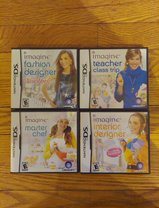 Imagine 4 Game Bundle Interior Designer, Fashion Designer: New York, Master Chef