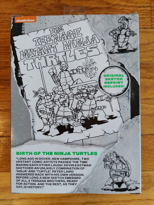 TMNT (Playmates): Original Sketch Michelangelo (40 Year Anniversary), Fast Ship