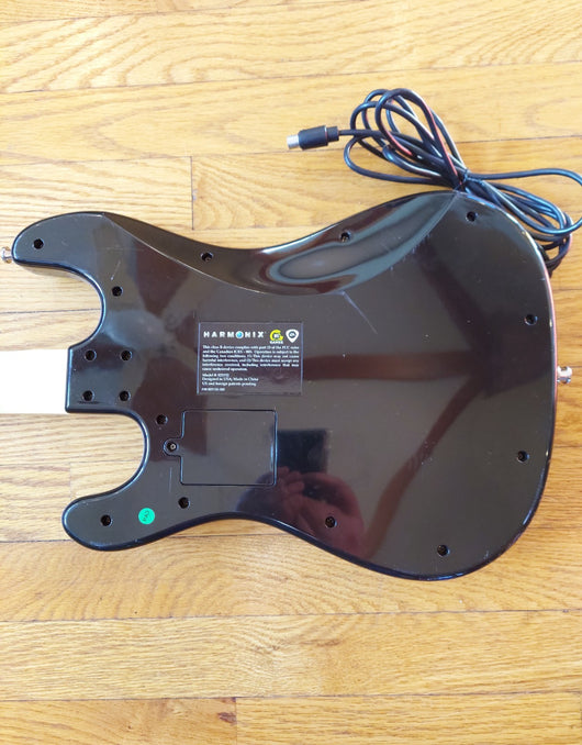 Harmonix Wired Fender Stratocaster Guitar For Xbox 360 W/Strap, Fast Shipping!