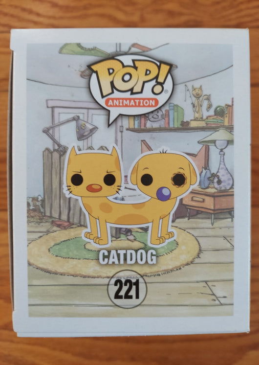 Funko Pop! Catdog - Catdog #221 (2017 Summer Convention Exclusive/Flocked) - NEW