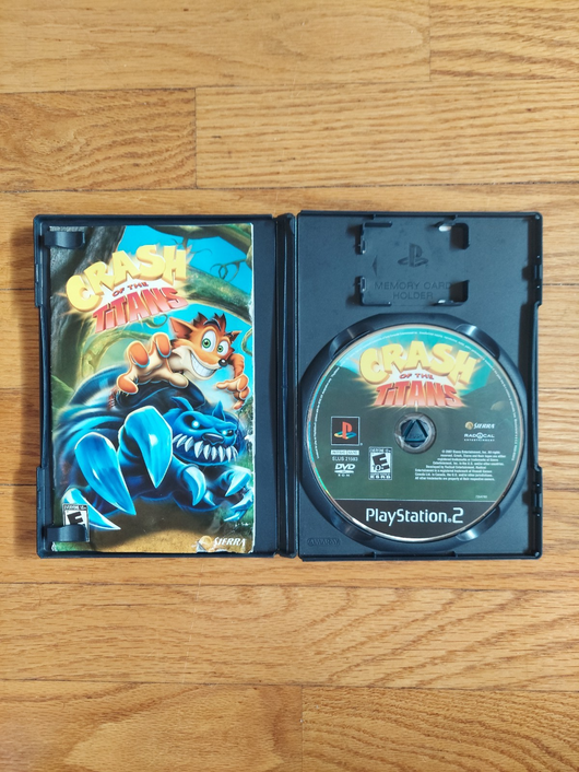 Crash Of The Titans (CIB) - PS2 Game Platformer Beat Em Up Works, Fast Shipping!