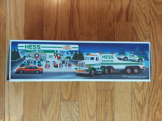 Hess 1991 Toy Truck And Racer,Fast Shipping