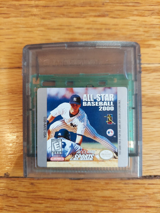 Game Boy Color (Green) W/2 Games (All-Star Baseball 2000, Disney's Tarzan)