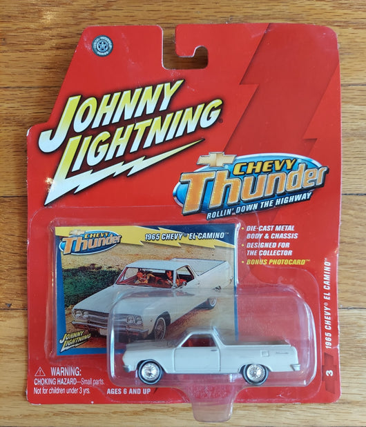 Johnny Lightning: Chevy Thunder - 1965 Chevy El Camino - 1/64 Scale - Fast Ship!