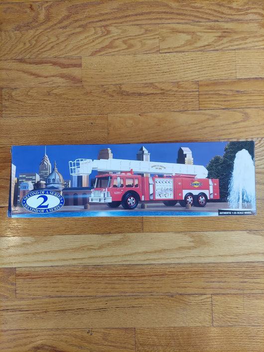 Sunoco Arial Tower Fire Truck - 1995 Collector's Edition, Fast Shipping