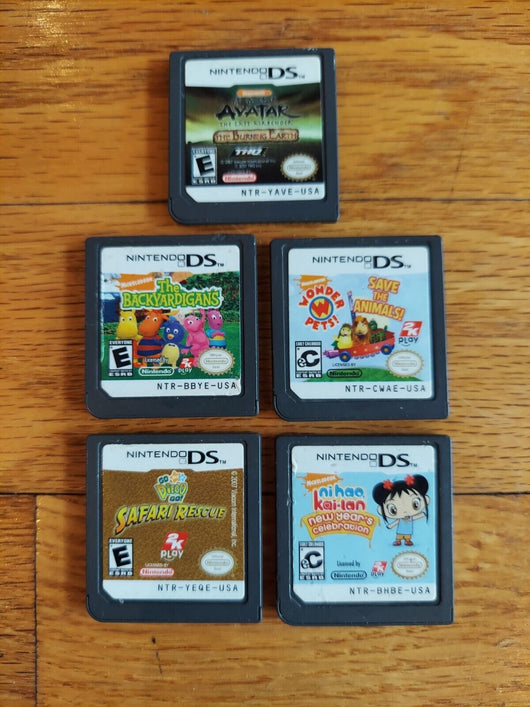 Nickelodeon 5 Game Bundle (The Backyardigans, Nihao Kai-lan, FAST SHIPPING