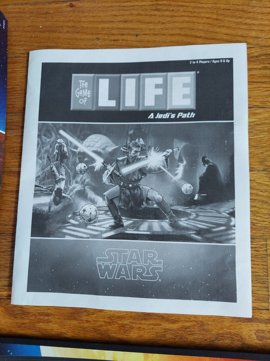2002 The Game of Life STAR WARS: A Jedi's Path Edition Board Game Complete