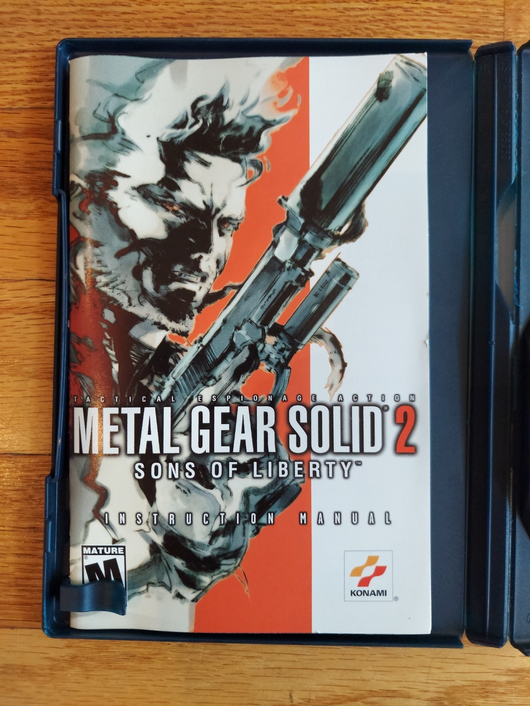 Metal Gear Solid 2: Sons Of Liberty (CIB) - PS2, Works, Fast Shipping!
