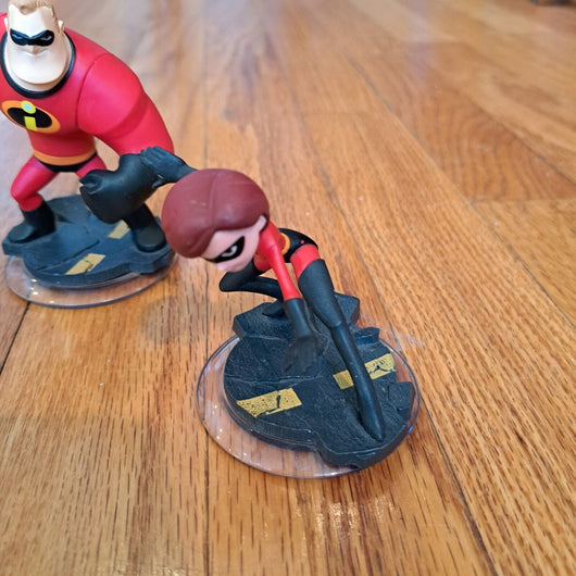 Disney Infinity The Incredibles 3 Figure Lot, GREAT, FAST SHIPPING, WORKS