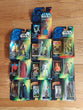 Star Wars: The Power Of The Force 10 Figure Lot (Princess Leia, Luke,Yoda,etc