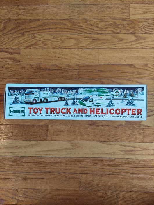 Hess 2006 Toy Truck And Helicopter, Fast Shipping!